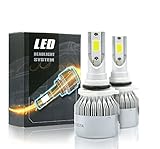 Syneticusa 9006/HB4 LED Low Beam Headlight Conversion Kit Fog Light Bulbs 100W 10000LM 6000K White