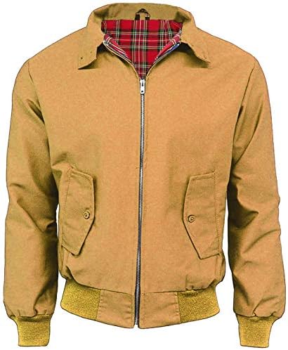 Amazon.com: Spirit of England Black Harrington-Style Jacket Winter