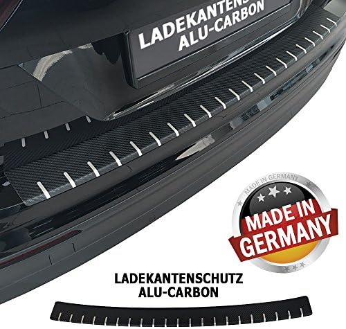 Boot Sill Protector Aluminium Carbon for Kia Sorento II (XM)