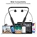 [2018 Newest] Bluetooth Headphones, Pandwill Wireless 4.2 Neckband Bluetooth Headset Magnetic & Sweat-proof In-ear Earphones Compatible for XS X 8 7 Plus and Android Phones (Black)