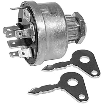 Amazon.com: Ford Tractor Ignition Key Switch w/ Pre-Heat ... ford tractor key switch wiring diagram 