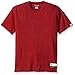 Champion Men's Authentic Originals Soft Wash Short Sleeve Tee, Carmine Red Heather, X-Large