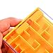 Lumiparty Money Maze Puzzle Bank, 3D Intellectual Magic Cube Maze Coin Cash Bills Storage Boxes, Challenging Toy Game Gag Birthday Christmas Gifts for Kids Teenagers and Adults (Orange)