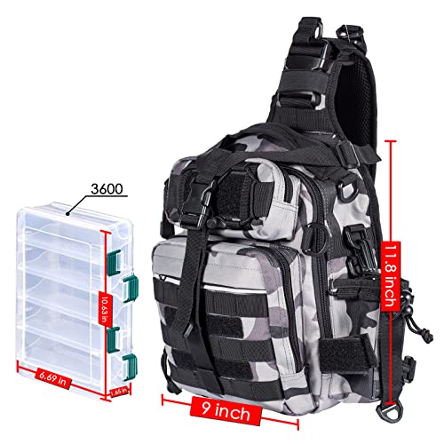 Himal Fishing Tackle Storage Bag,Outdoor Shoulder Backpack,Fishing Gear
