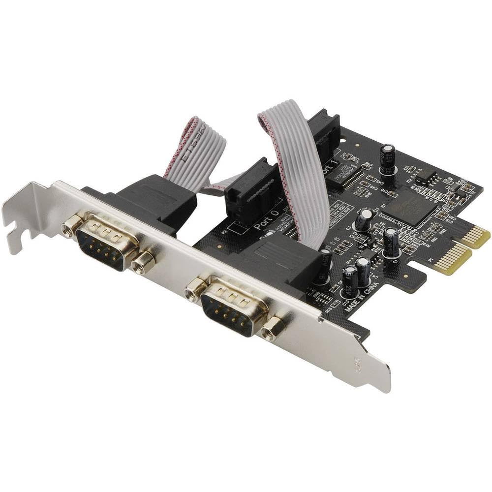 Tarjeta PCI Express serie de 2 puertos Digitus, DS-30000-1