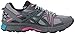 ASICS Womens Gel-Kahana 8 Running Shoe, Black/Island Blue/Pink Glow, 10 Medium US