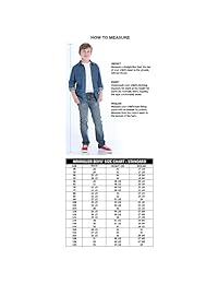 Jean elástico de ajuste recto Wrangler Authentics Boys '