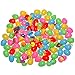 TEEHOME 100-Pack Toys Filled Surprise Eggs - 2.5 Inches Bright Colorful Plastic Easter Eggs with 24 Kinds of Popular Toys for Girls and Boys