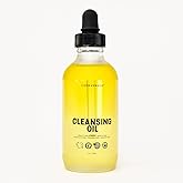 CannaSmack Cleansing Oil - Gentle Daily Face Cleanser & Makeup Remover with Hemp Seed, Argan, & Rosehip - Hydrating, Non-Drying Formula for All Skin Types, 4 oz