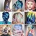 Hair Chalk for Girls Christmas Gift,Temporary Bright Washable Hair Color for Kids, Hair Chalk Comb Gift for Girls Age 4 5 6 7 8 9 10+ on Birthday Cosplay Christmas Parties