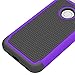 Google Pixel Case, LK [Shock Absorption] Drop Protection Hybrid Dual Layer Armor Defender Protective Case Cover for Google Pixel (Purple)