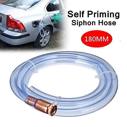 FASTROHY Siphon Hose Pump for Gas/Gasoline/Fuel Transfer Shaker Siphon Safety Self Priming Pump Hose Pipe