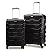 Samsonite Tread Lite Hardside Luggage, Black, 2-Piece Set (20/24)