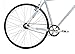 Brilliant Bikes Brilliant Bicycle Co - l-Train, Large, Subway Grey, 56cm/Large