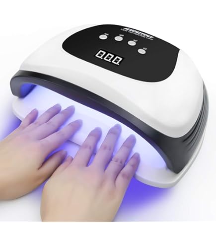 Amazon.com: JODSONE Cloud-Shaped Nail Lamp with 4 Timers