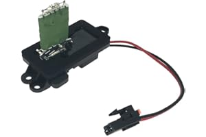 YUNSTAL 1581086 Blower Motor Resistor Complete Kit Manual AC Heater Control Module for Chevy Silverado Suburban Tahoe GMC Sierra Yukon Replaces 89019088 973-405 158-1086 22807123