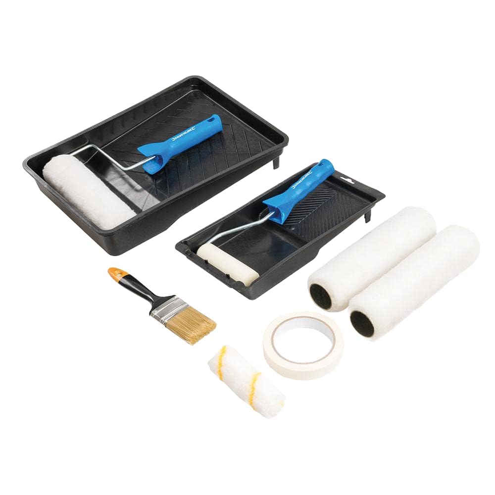 Silverline Decorators Roller & Brush Set 11pce (440198)