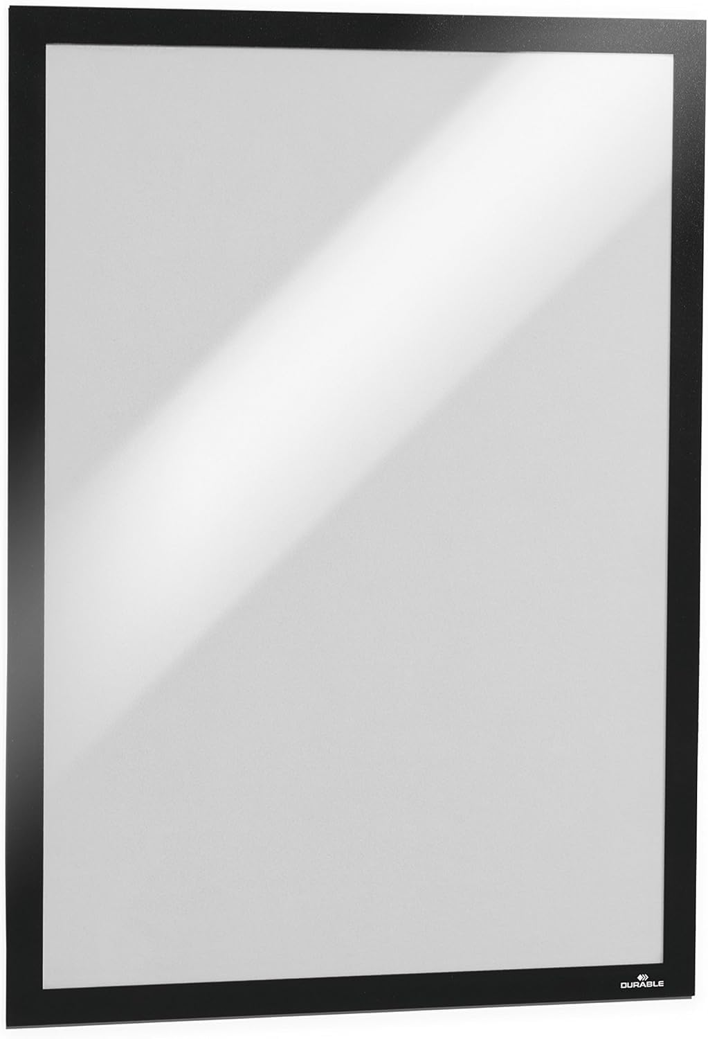 Durable DURAFRAME Self-Adhesive Magnetic Frame | A3 Format In Black | Pack of 1 Frames | Document Frame for Professional Internal Signage