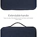 GMYLE 2 in 1 MacBook Air 13 inch Laptop Carrying Sleeve Bag, Old Version Retina Pro 13 inch, Old Pro 13 inch Bundle, with Handle Compatible 13-13.3 Inch Computer Storage Organizer Pouch – Navy Blue