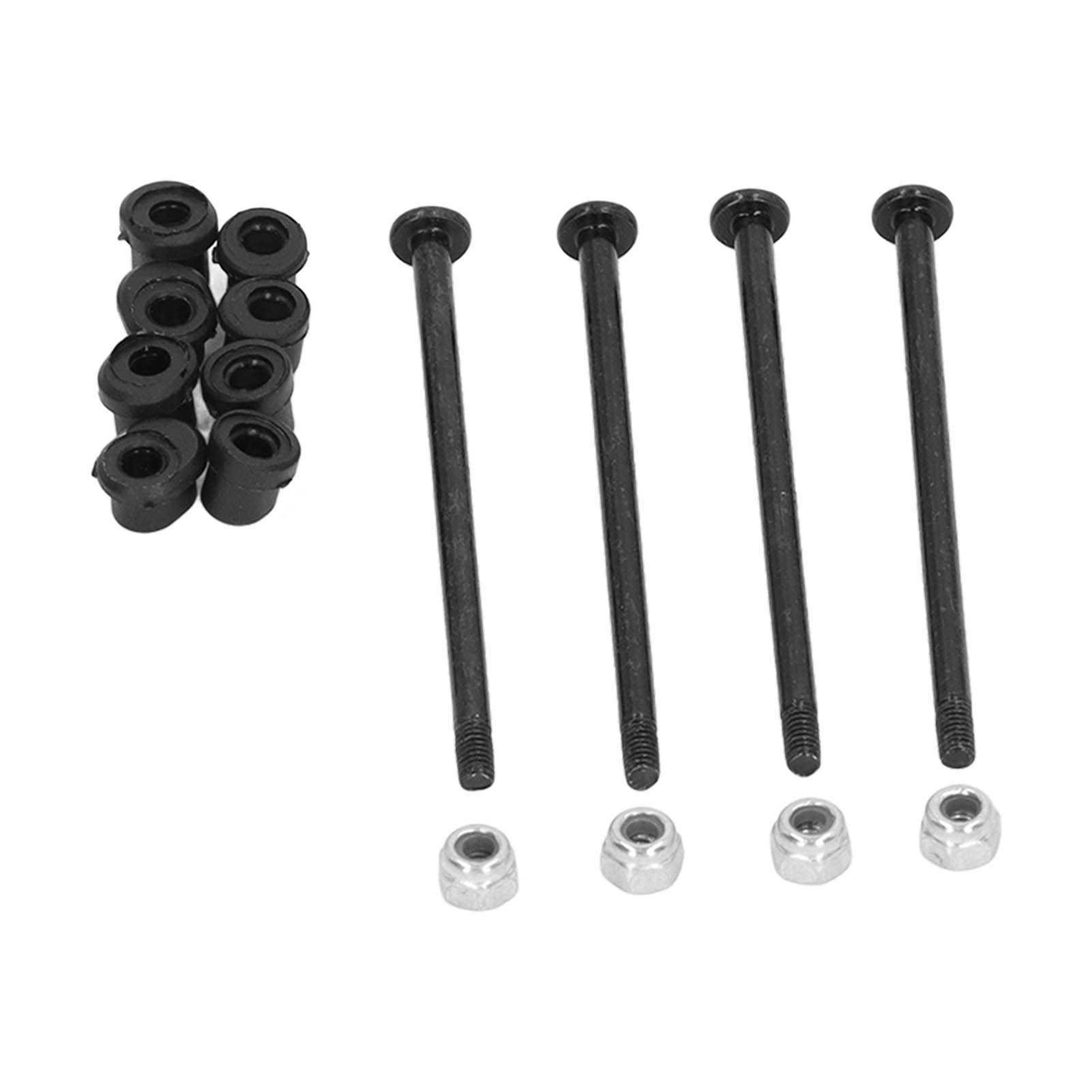 KIMISS RC Screw Kit, Replacement Cars Crawler 144001 Screw Steel Easy Installation Steel Part for 144010 144002 124016 124017