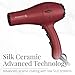Remington D2045 T|Studio Silk Professional Hair Dryer, Dryer, Red