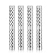 HailiCare 4pcs Portable Alkaline Water Ionizer Stick Stainless Health pH Lonizer Sealed with Plastic Wrapper Travel Size