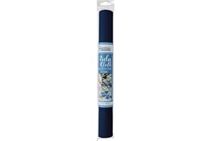 Essentials By Leisure Arts Aida Cloth, 14 Count, Navy, Cross Stitch Fabric, Embroidery Fabric, Cross Stitch Supplies for Crafting, Stitching, and Sewing Projects 15X18