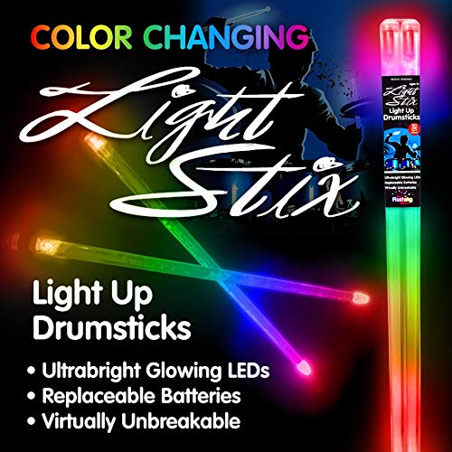 Light Stix LED Light Up Drumsticks (Color Change) - Thumbnail 4