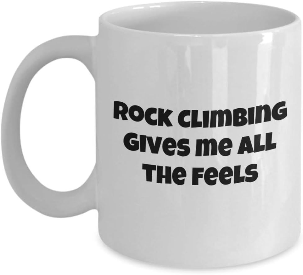 Rock Climbing coffee mug Kitchen & Dining