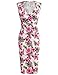 MUXXN Women's 50s 60s Vintage Sexy Fitted Office Pencil Dress
