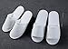 Three Artisans Featured Cotton Terry Disposable Spa Hotel Slippers Individually Packed For Men and Women 12 Pack