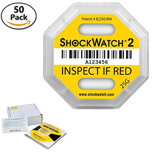 Buy Shockwatch 2.0 25G Impact Shipping Indicators Transportation