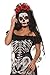 Underwraps Women's Day of The Dead Mantia Headdress Costume
