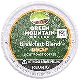 Green Mountain Coffee K-Cups, Breakfast Blend(melange) Decaf, 96-Count