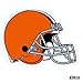 NFL Siskiyou Sports Fan Shop Cleveland Browns Logo Magnets 8 inch sheet Team Color