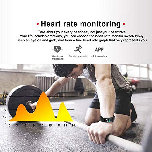 Damaiu Fitness Tracker, Activity Tracker Watch with Heart Rate Blood Pressure Blood Oxygen Sleep Monitor，IP68 Waterproof Smart Step Counter Calorie Counter Pedometer Watch for Women Men Kids - Thumbnail 3
