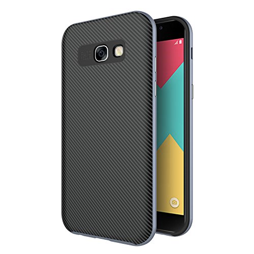 Galaxy A5 2017 Case, OMYFILM Galaxy A5 2017 Protective Phone Case Dual Layer with [Soft TPU Interior] [Durable PC Exterior] Ultra Slim TPU Case for Samsung Galaxy A5 2017 (Blue)