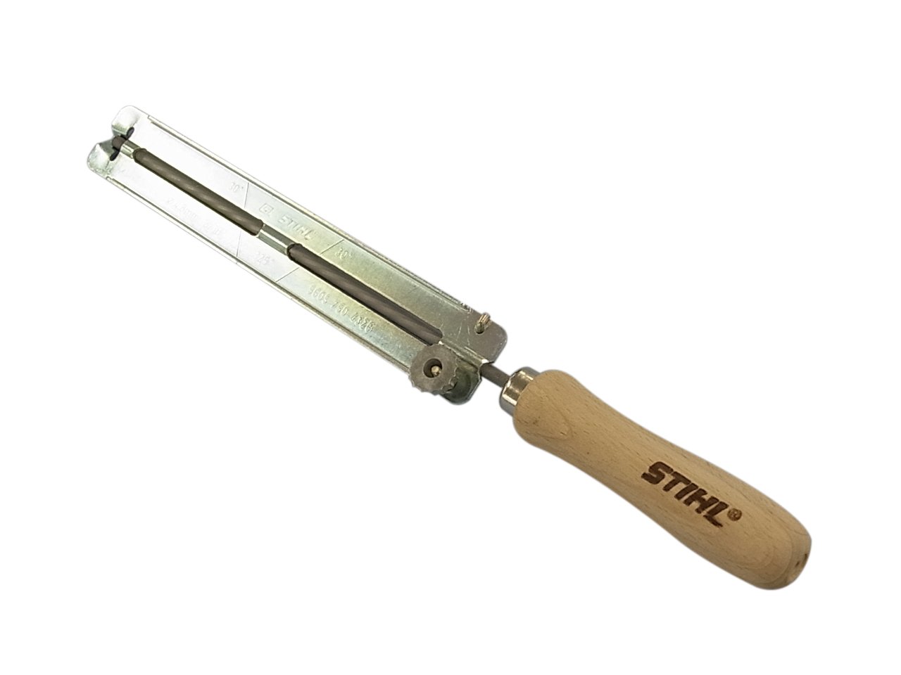 Stihl File holder 1/4 inch, 3/8 inch P file, brown