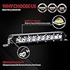 MICTUNING-SR-Mini-Series-11-50W-Single-Row-CREE-LED-Light-Bar-COMBO-Spot-Flood-5000lm-500m-Visibility