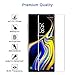 TOCOL 3 Pack Compatible with Samsung Galaxy Note 9 Screen Protector HD Clarity Flexible TPU Film Touch Sensitive with Alignment Frame Easy Installation