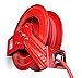 TEKTON 50-Foot x 3/8-Inch I.D. Auto Rewind Air Hose Reel with USA-Made Rubber Air Hose (250 PSI) | 46845