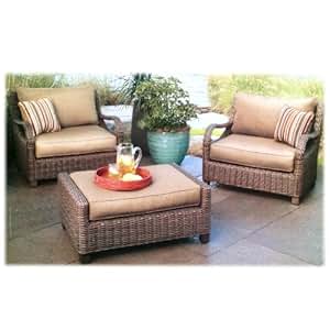 Amazon.com : Brown Jordan Greystone Patio Furniture Cover ...