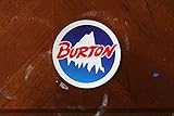 Burton Vintage Mountain Sticker/decal (2)