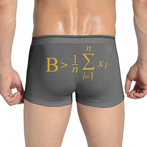 Be Greater Than Average Men Classic Boxer Briefs Underwear