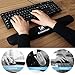 Keyboard Wrist Rest Pad - Mouse Pad Included Edition Cloth Solid Non-slip Rubber Base Smooth Surface Stitched Edge for Computer Desk Stationery Accessories-Comenzar