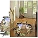 Lowprofile 3D Bridge Floor/Wall Sticker Removable Mural Decals Vinyl Art Living Room Decors