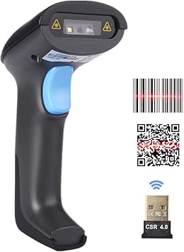Best Qr Code Reader 2021 Amazon.: REALINN Wireless Barcode Scanner 2D QR Code Scanner 