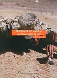 Guidelines for translation from French into English