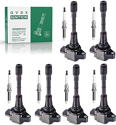 Ignition Coil OYEAUTO Iridium Spark Plug Set Of 6 UF550 Compatible With Nissan Infiniti Maxima Murano Pathfinder Quest Altima Q50 QX60 FX35 3.5L V6 In | Whizz S Coil Pack - Foto 9