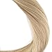Sunny Hair Clip in Hair Extensions Ash Blonde Clip in Extensions Real Human Hair Highlighted Bleach Blonde Mix Ash Blonde Real Hair Extensions Clip in Human Hair Bridal Hair Extensions 7pcs 18inch